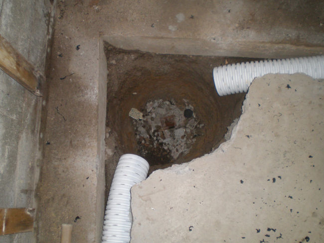 Internal And External French Drain Installation Procedure